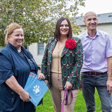 © Land Burgenland Foto mit Yvonne Millard, Astrid Eisenkopf und Wolfgang Böck